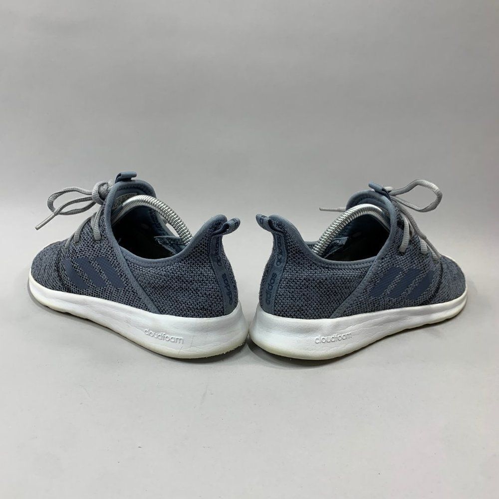 Adidas Cloudfoam Pure Running Shoes Women's 8 Blue White Athletic Run Training - Picture 7 of 11